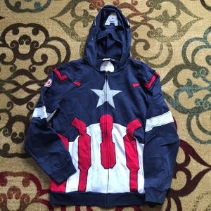 Captain America Zip-Up